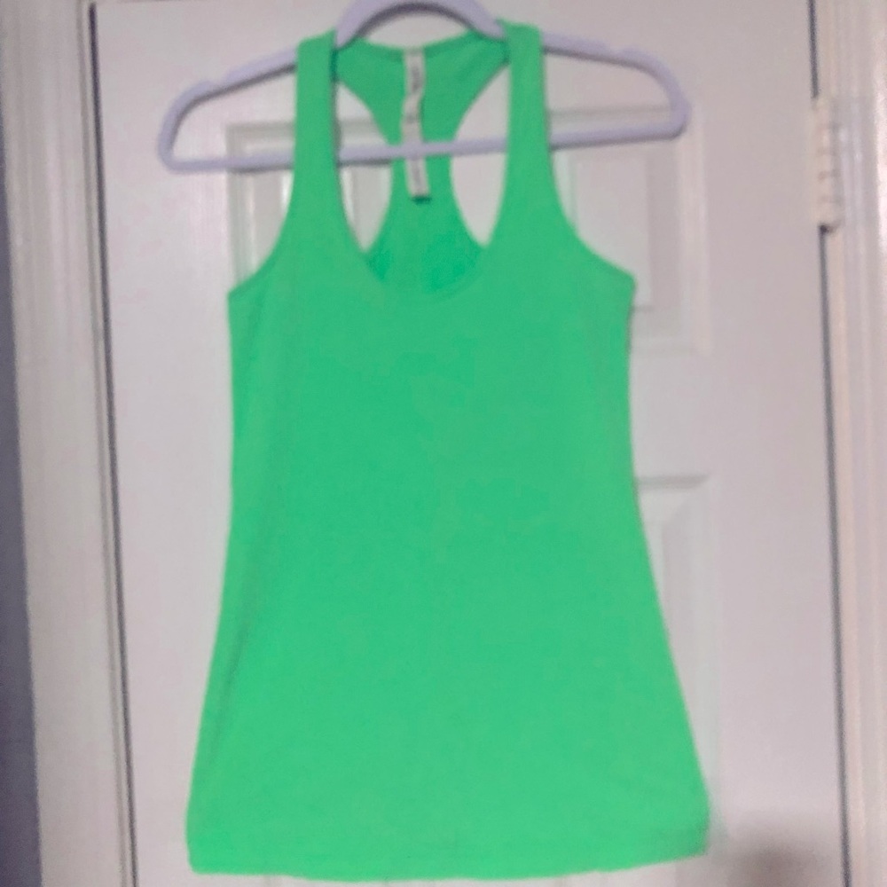Lululemon Athletica Women’s Racerback Tank Top - Neon Green Sz.6